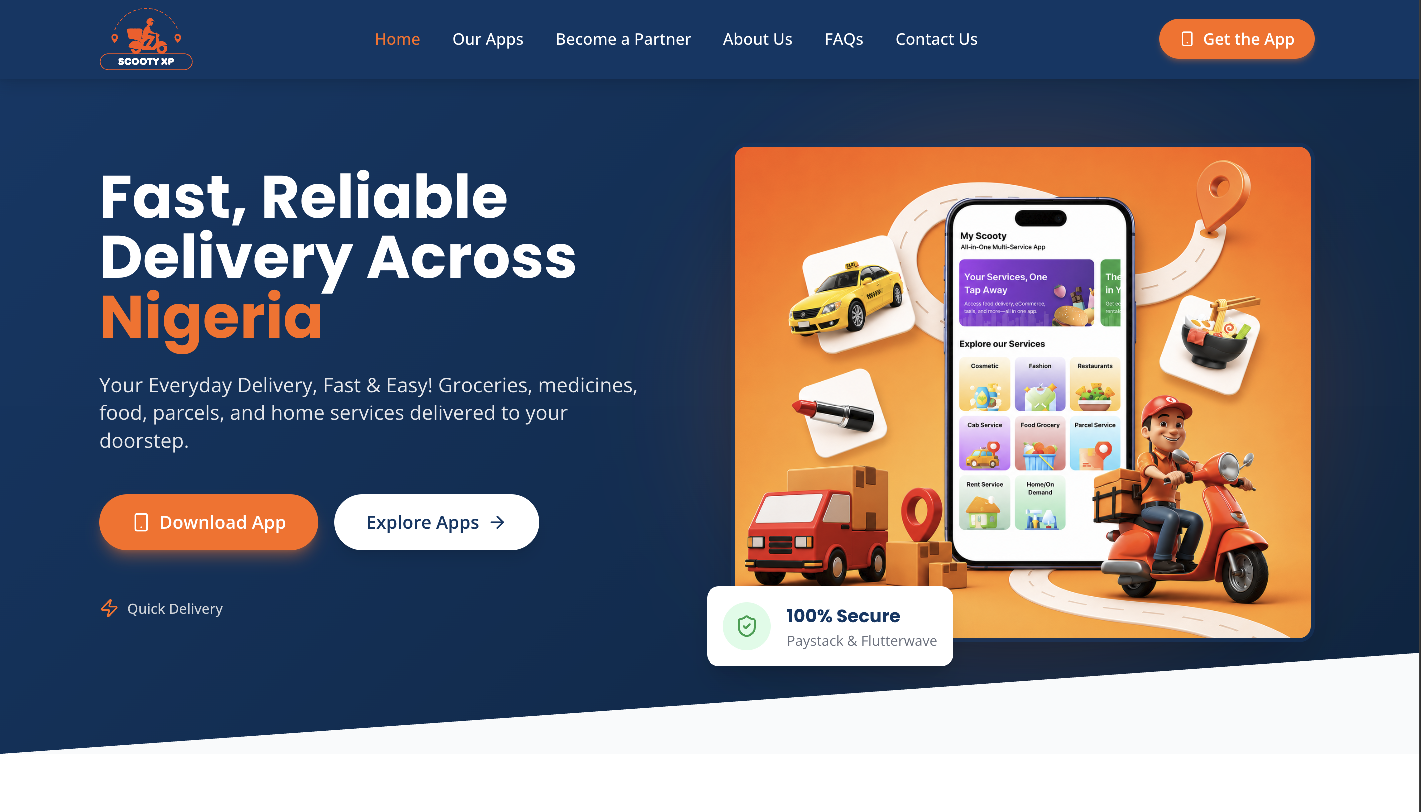 Scooty XP — platform overview all five apps